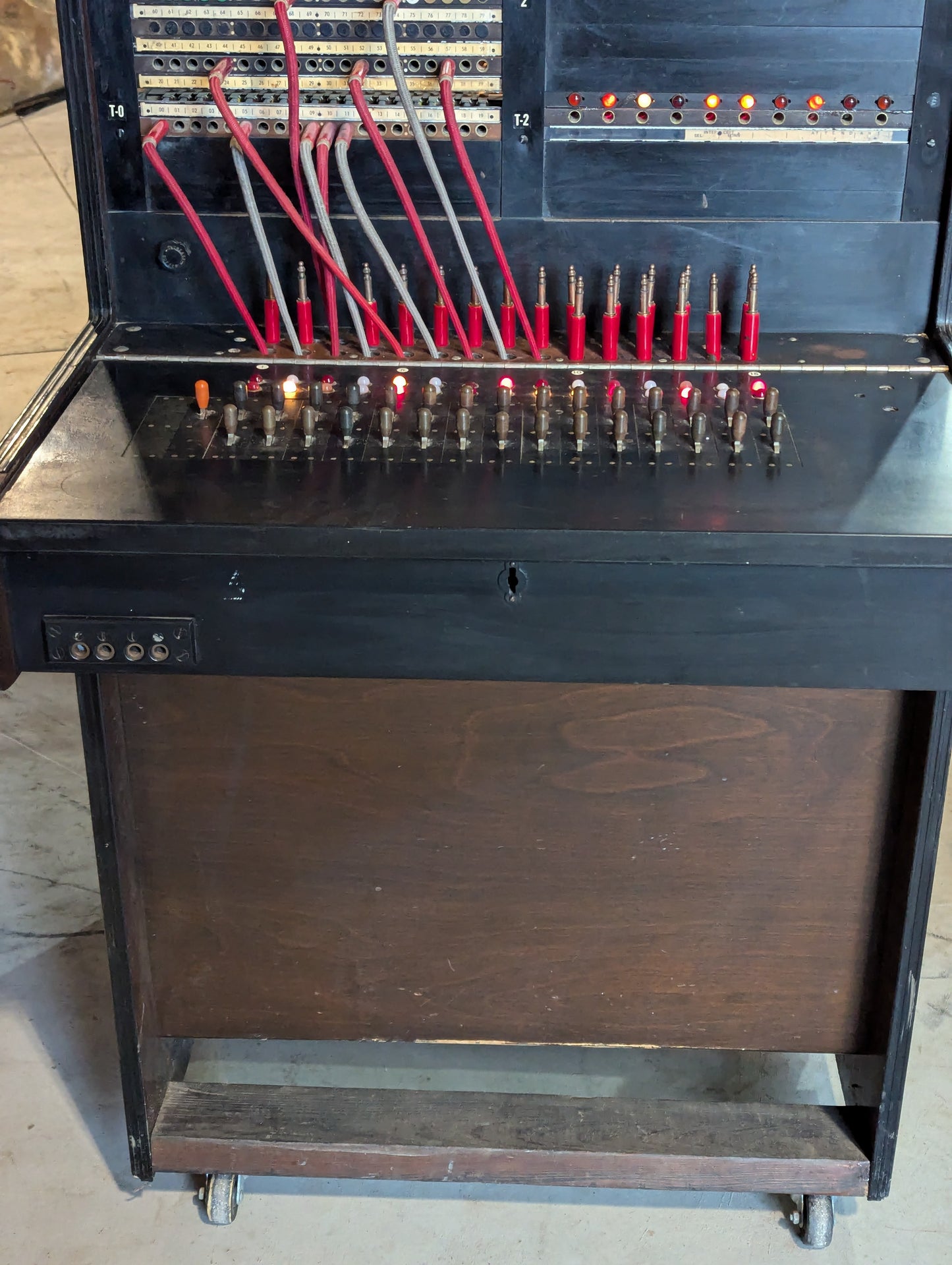 Vintage Northern Electric Operator Switchboard