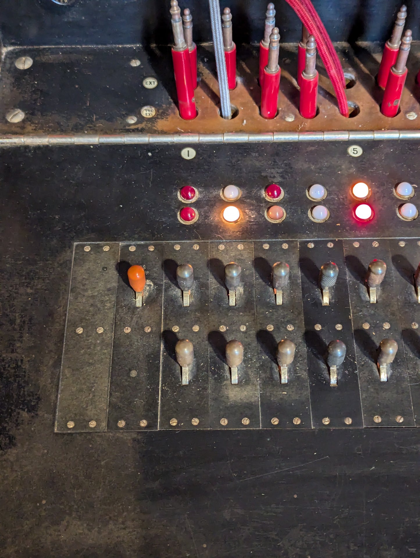 Vintage Northern Electric Operator Switchboard