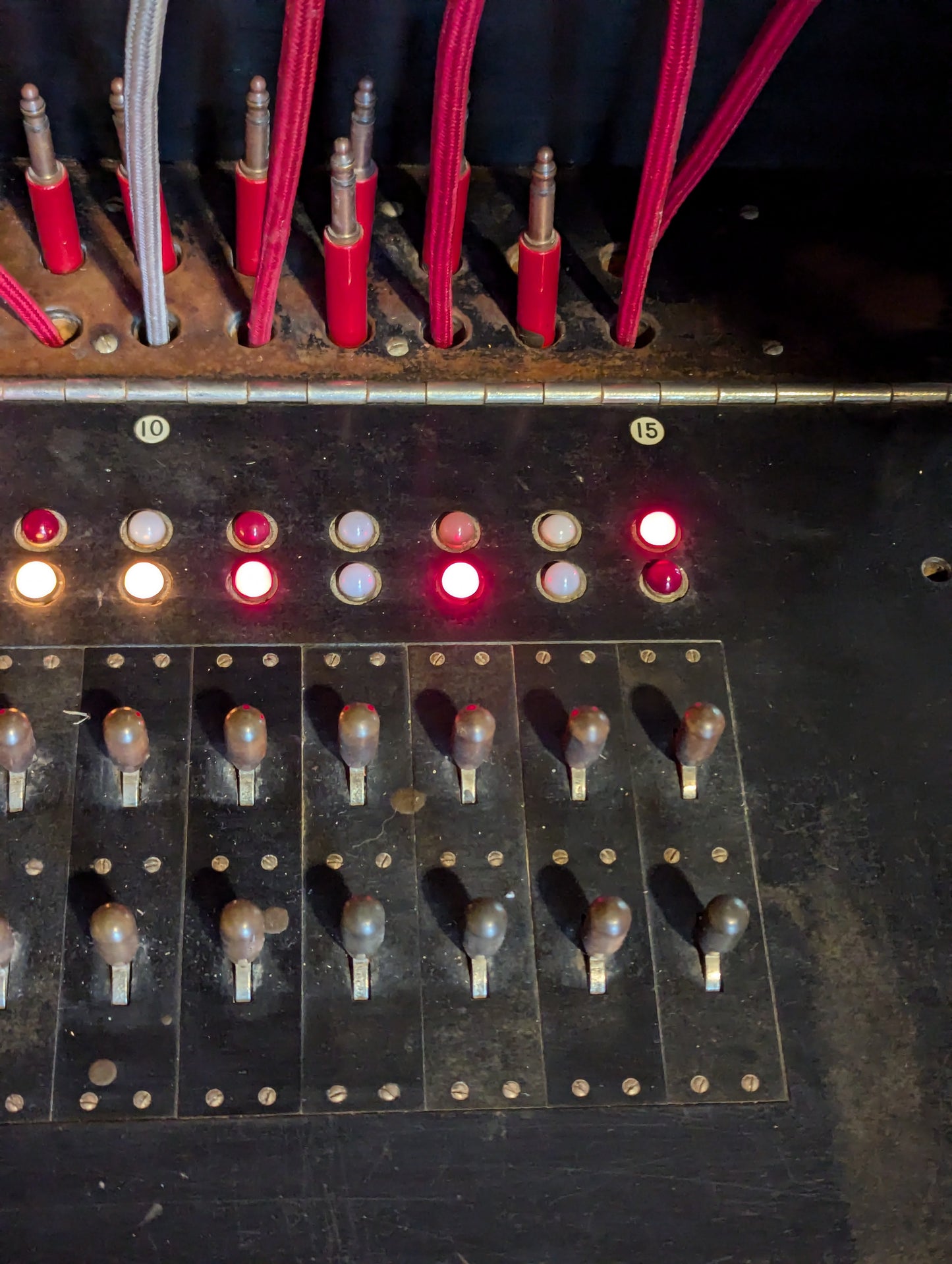 Vintage Northern Electric Operator Switchboard
