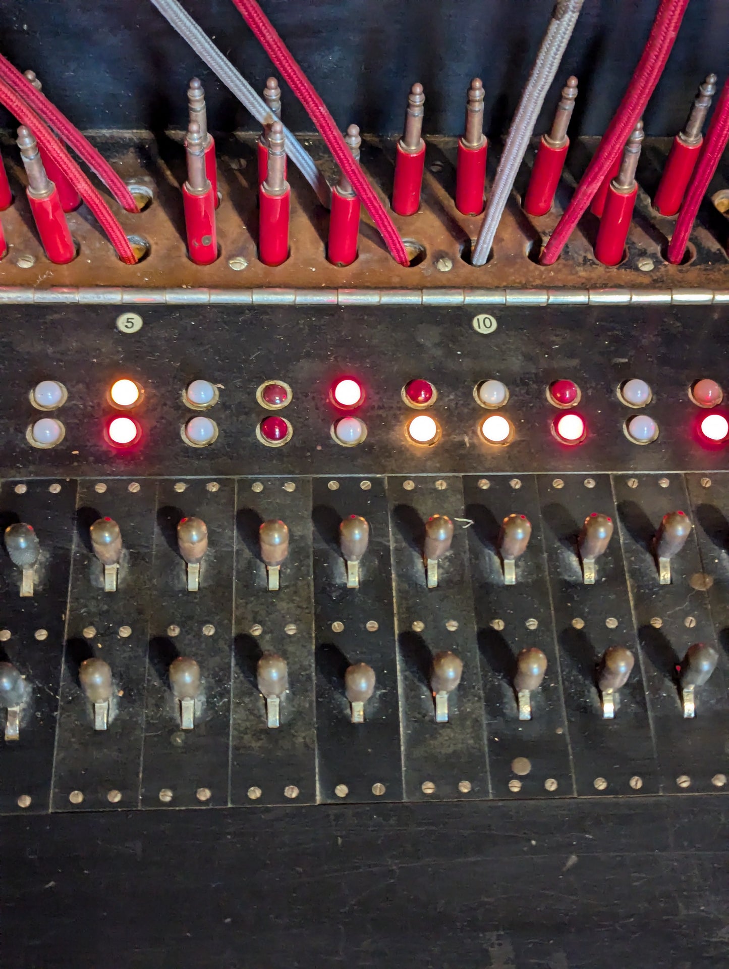 Vintage Northern Electric Operator Switchboard