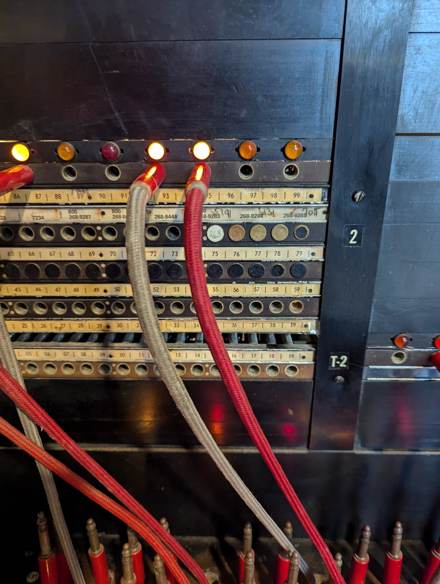 Vintage Northern Electric Operator Switchboard