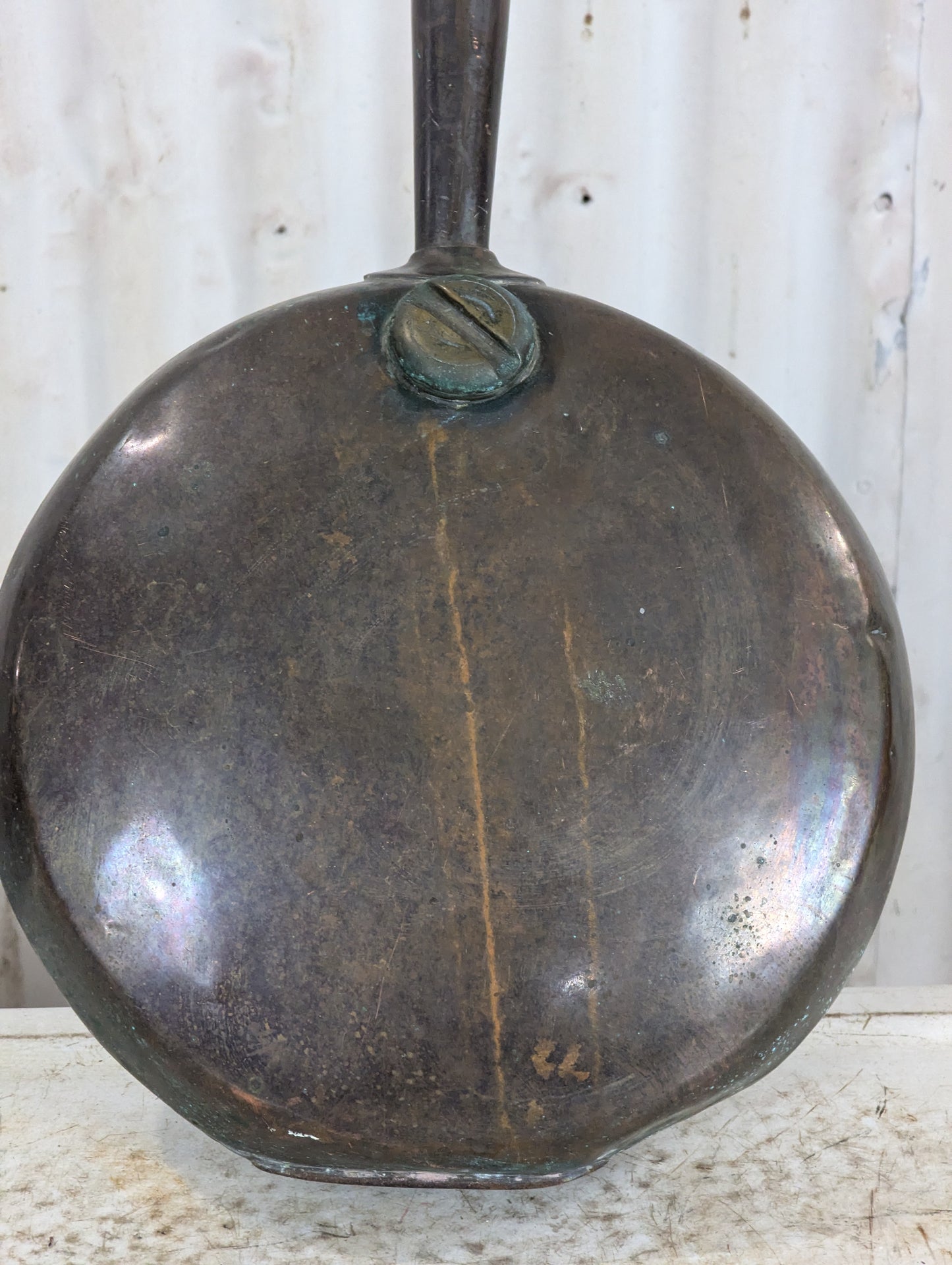 Victorian Copper Bed Warmer