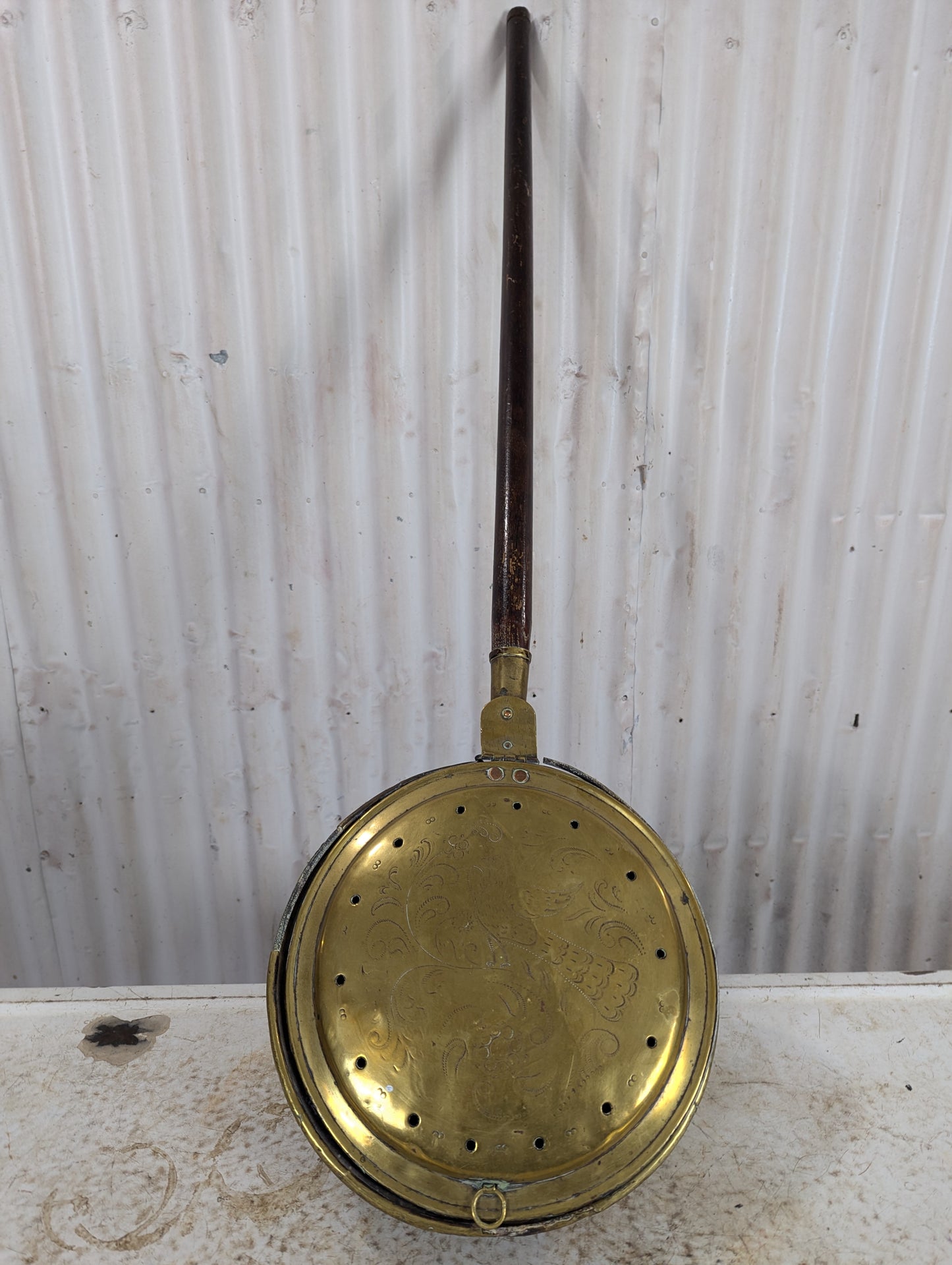 Antique Copper Roaster