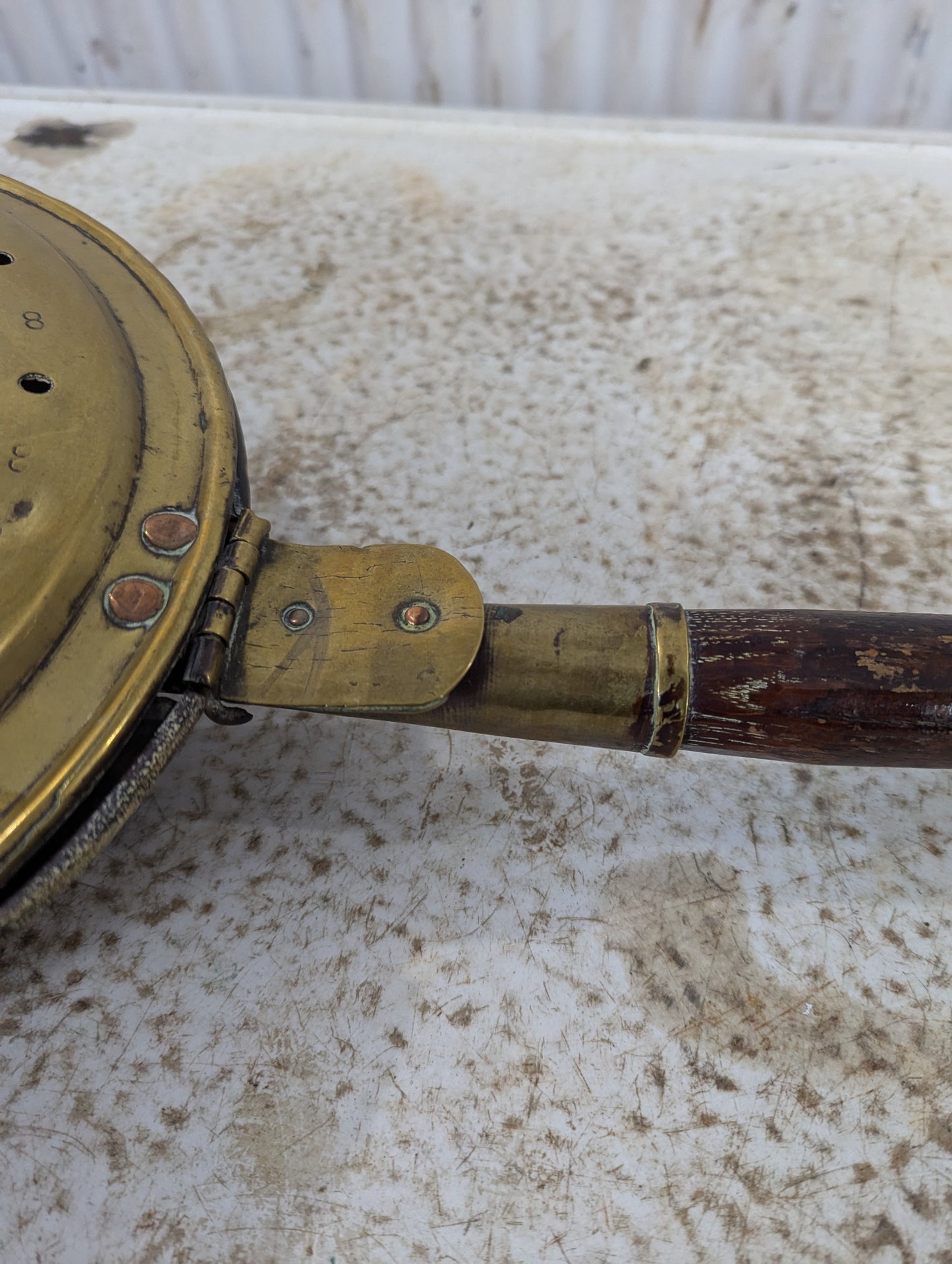 Antique Copper Roaster