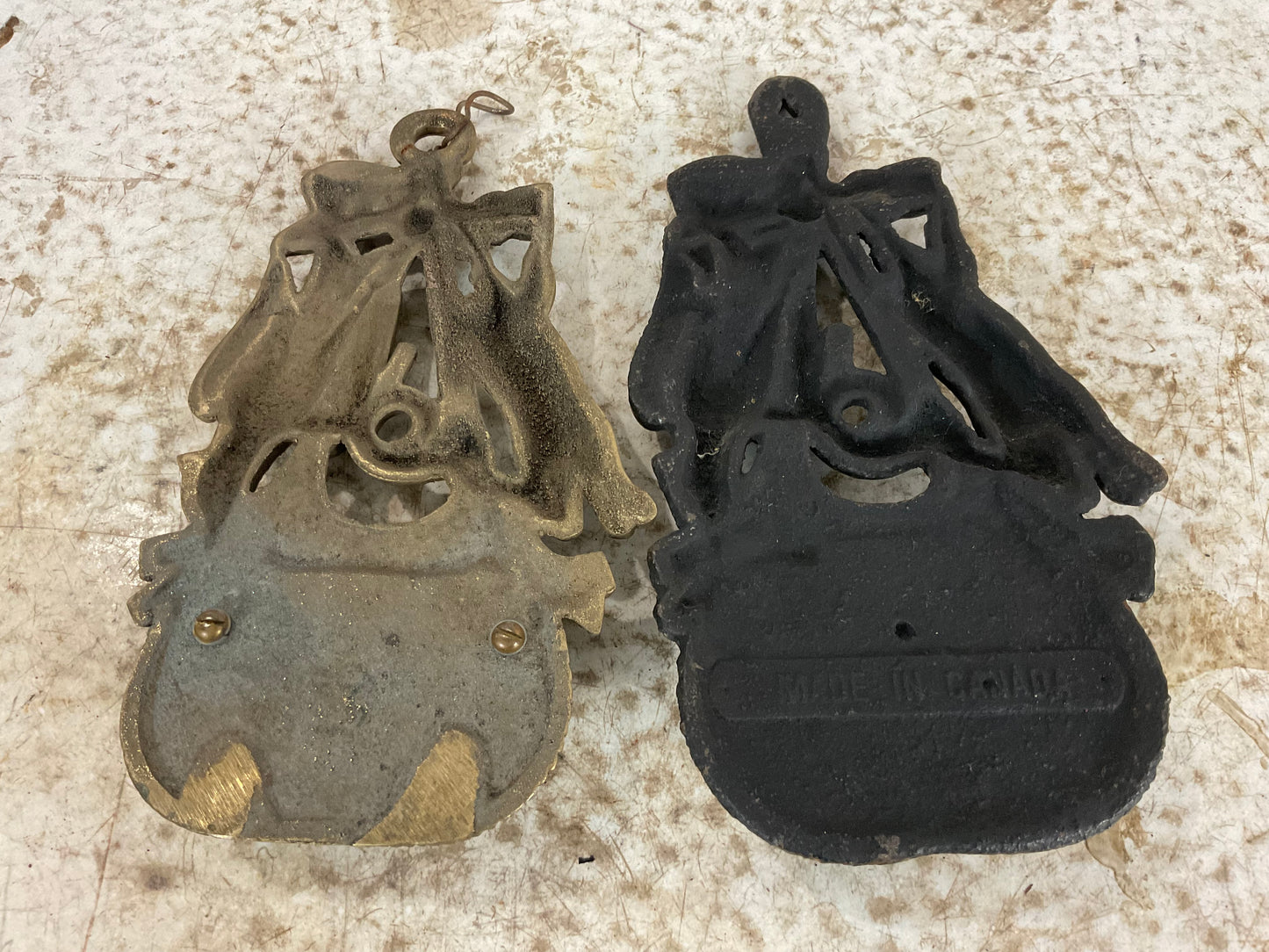 Vintage Hunting Style Match Holders