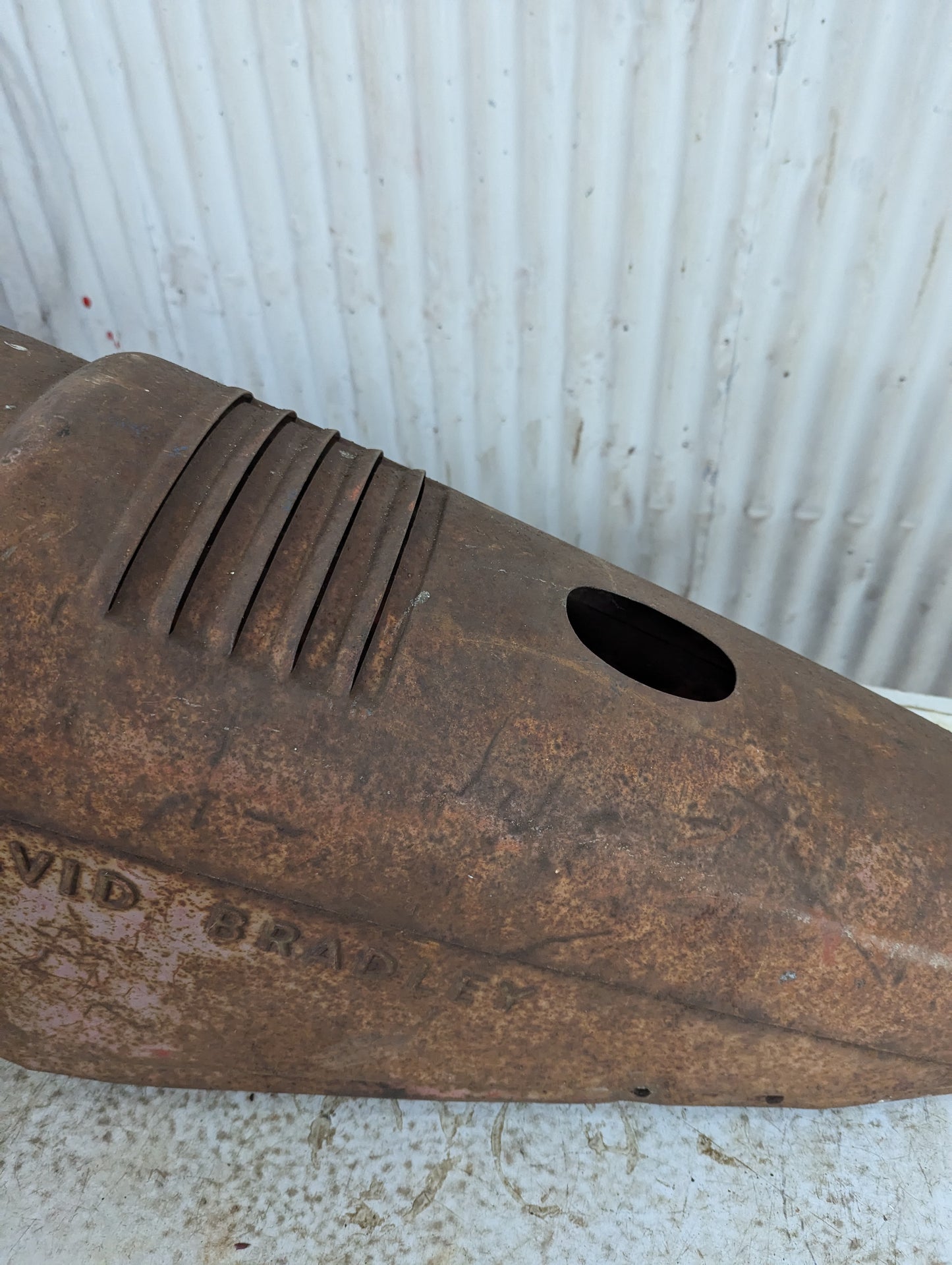 Vintage David Bradley Tractor Hood