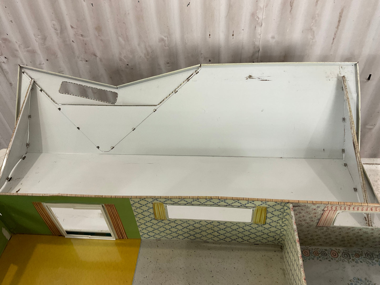 Vintage Metal Doll House