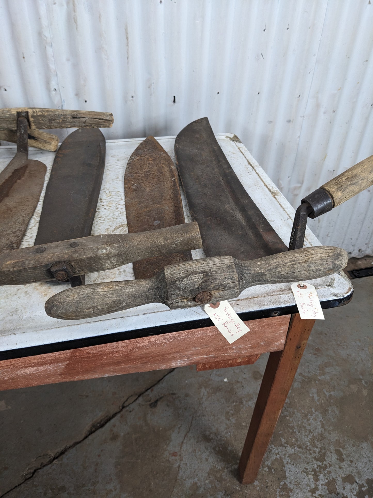 Vintage Hay Knives