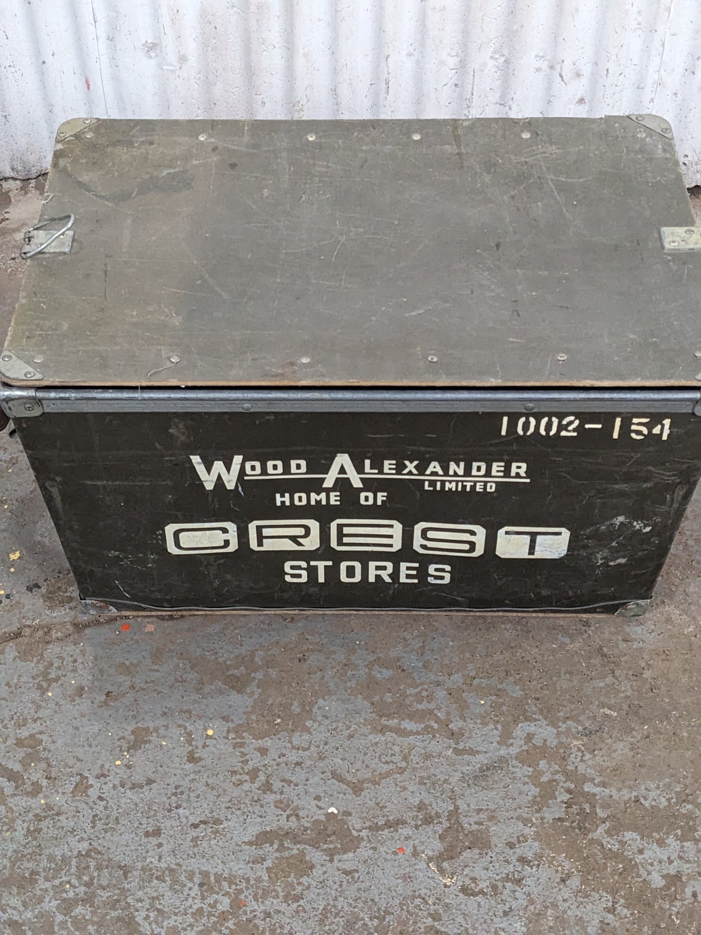 Metal Storage Box with Lid