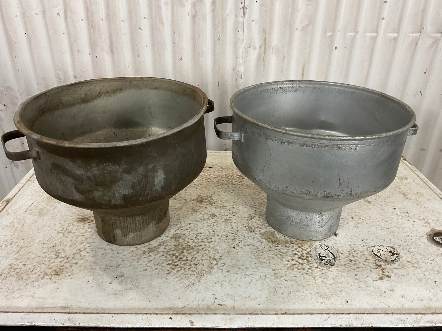 Vintage Galvanized Strainers