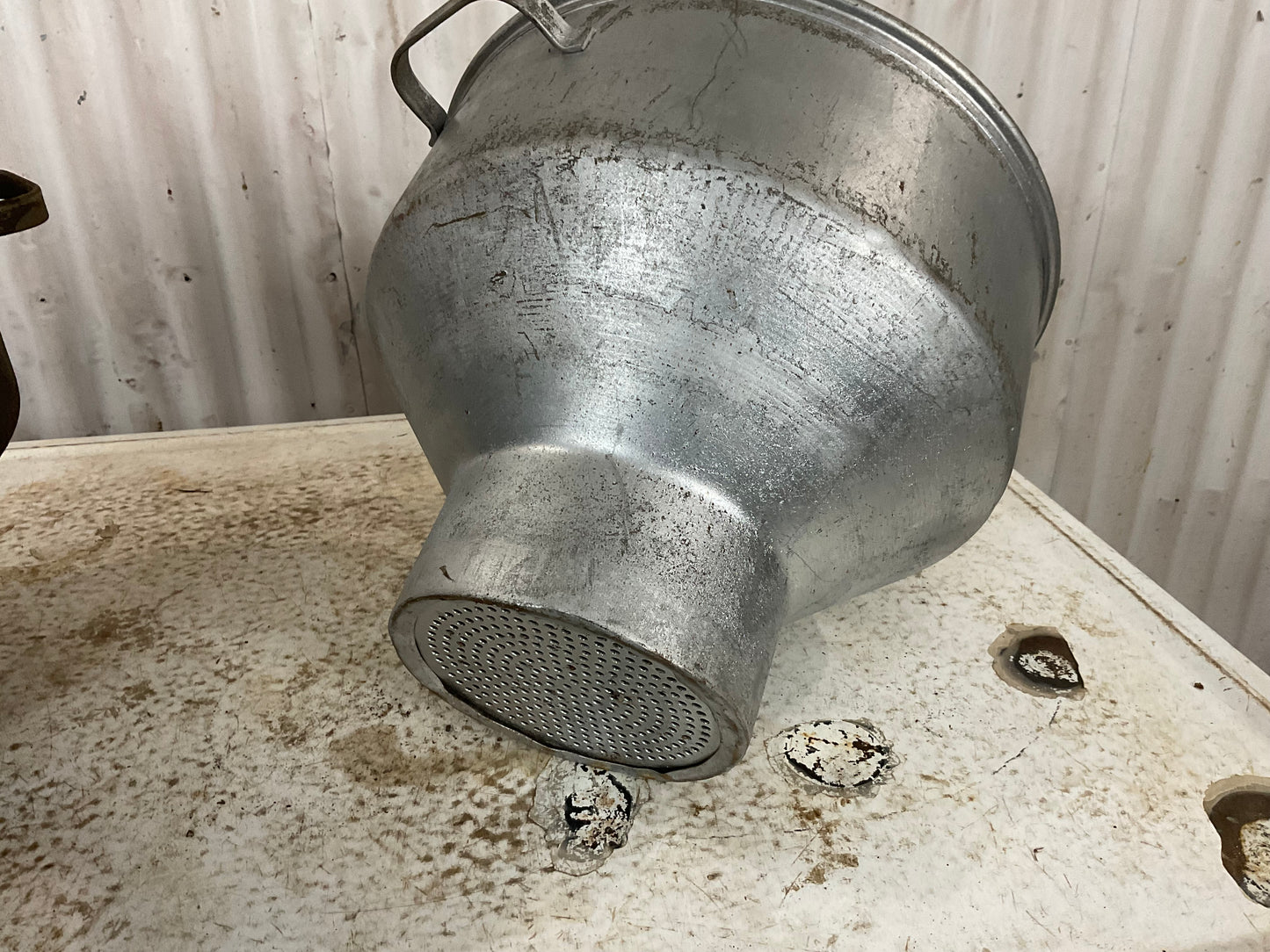 Vintage Galvanized Strainers