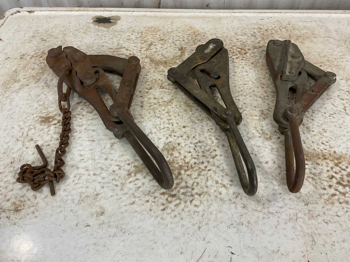 Vintage Wire and Cable Pullers
