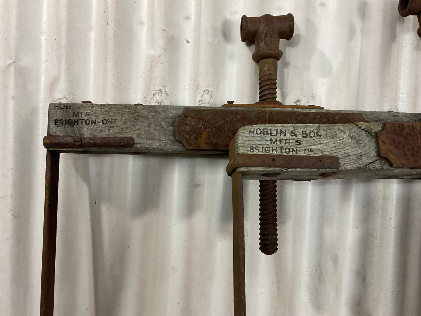 Vintage Barrel Presses