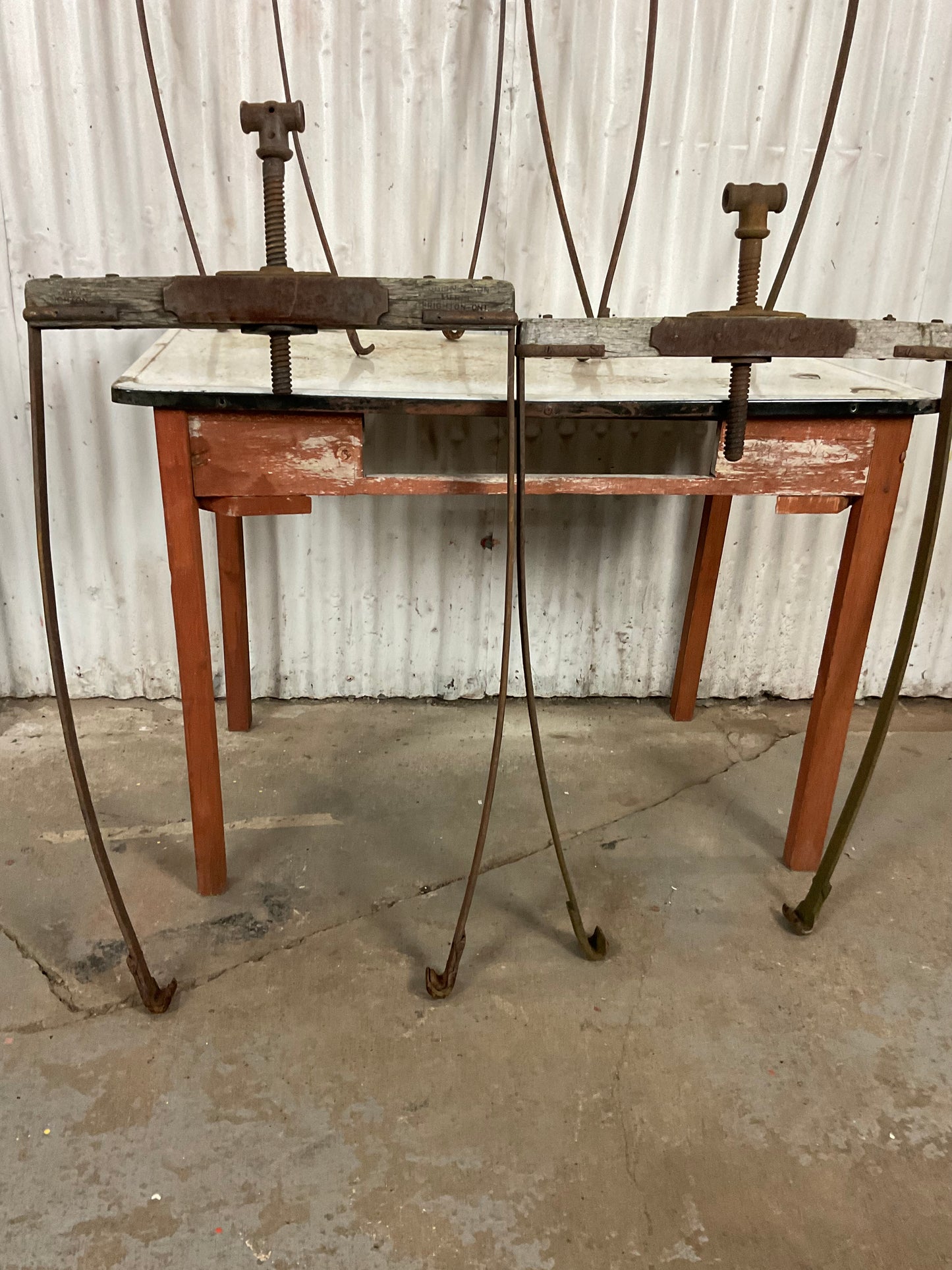 Vintage Barrel Presses