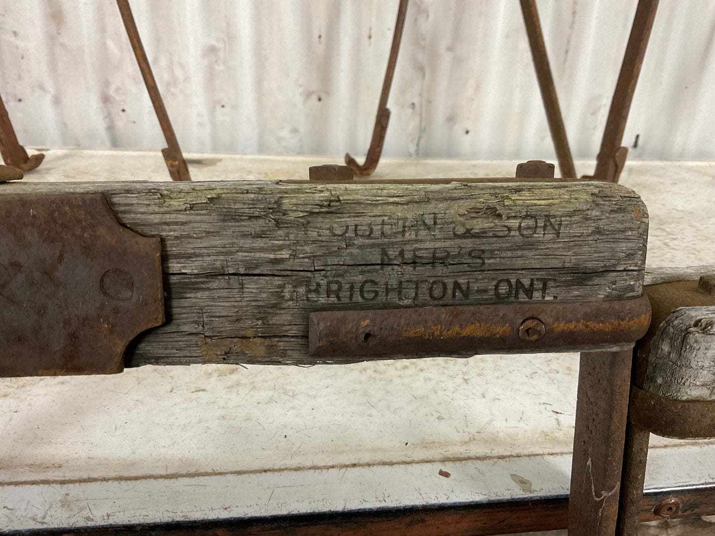 Vintage Barrel Presses