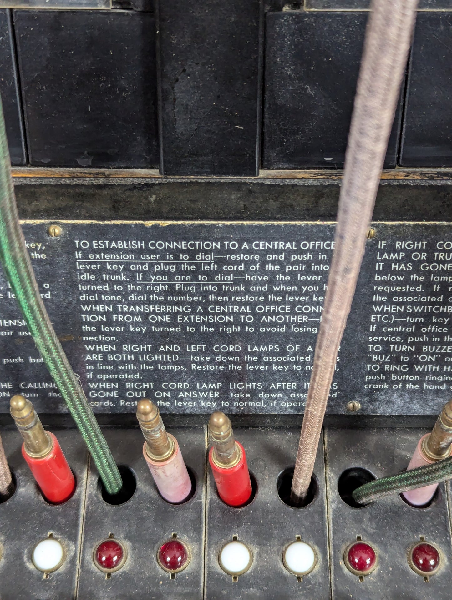 Vintage Switchboard