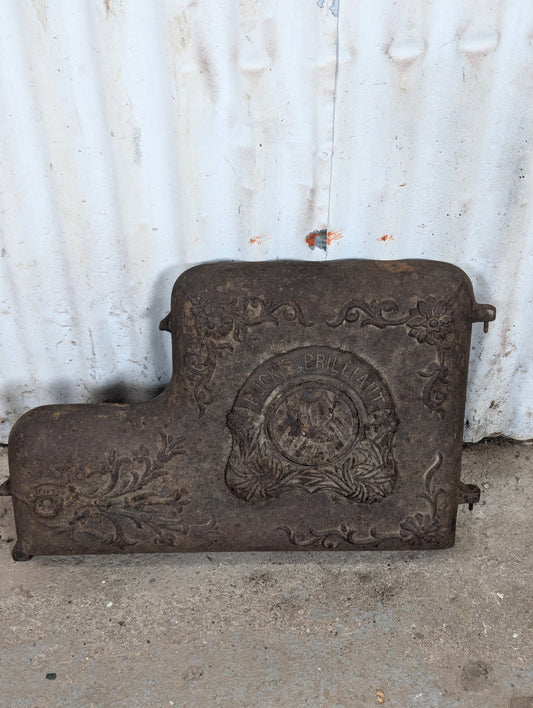 Vintage Cast Iron “Bucks Brilliant” Stove Part