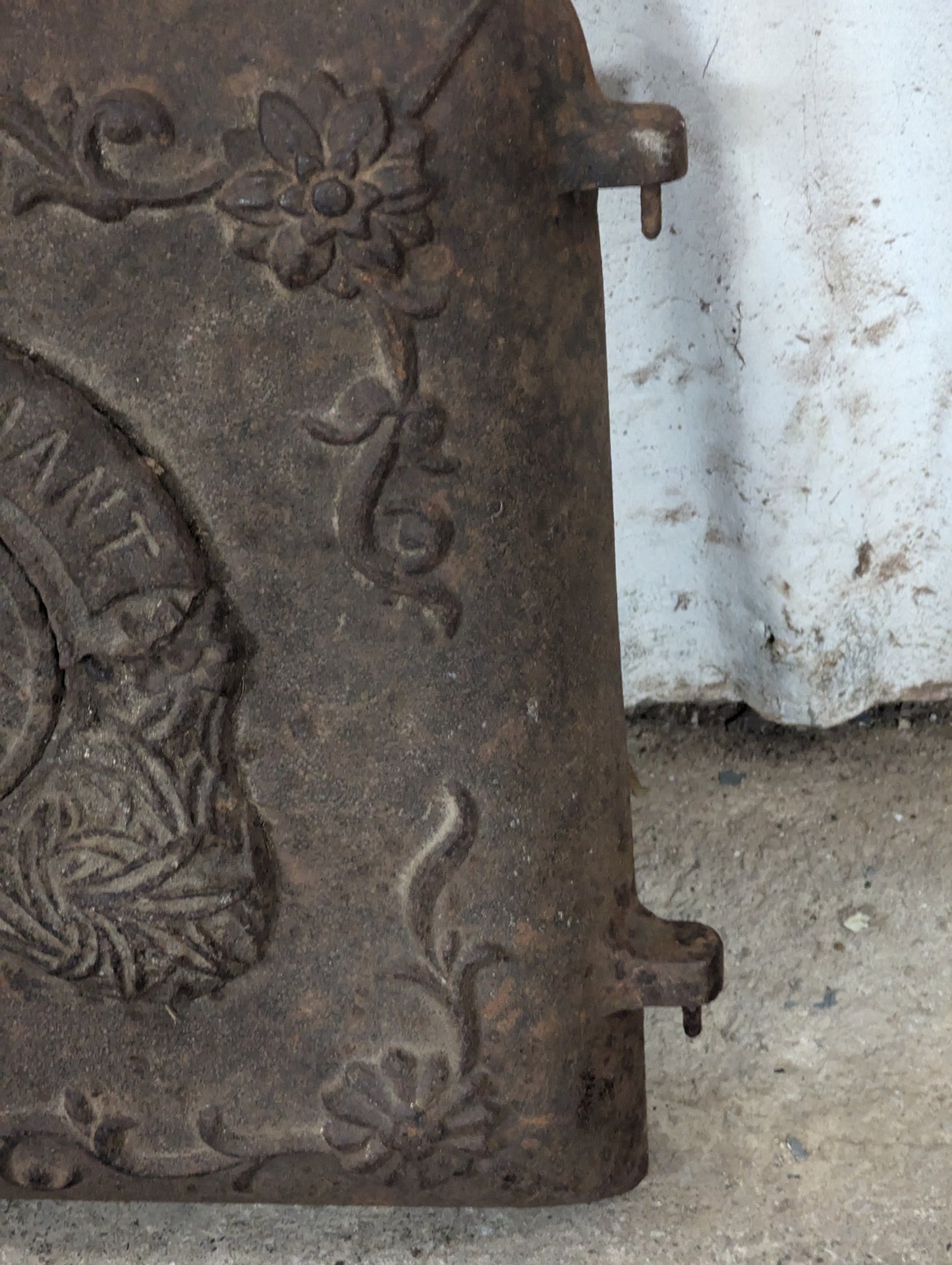 Vintage Cast Iron “Bucks Brilliant” Stove Part