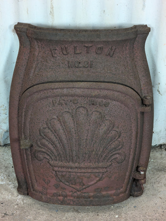 Vintage Cast Iron “Fulton” Stove Part