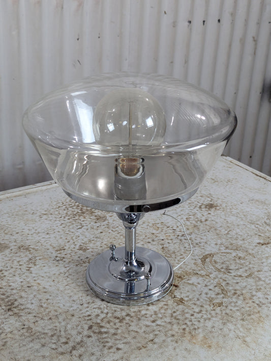 Contemporary Polished Nickel Pendant