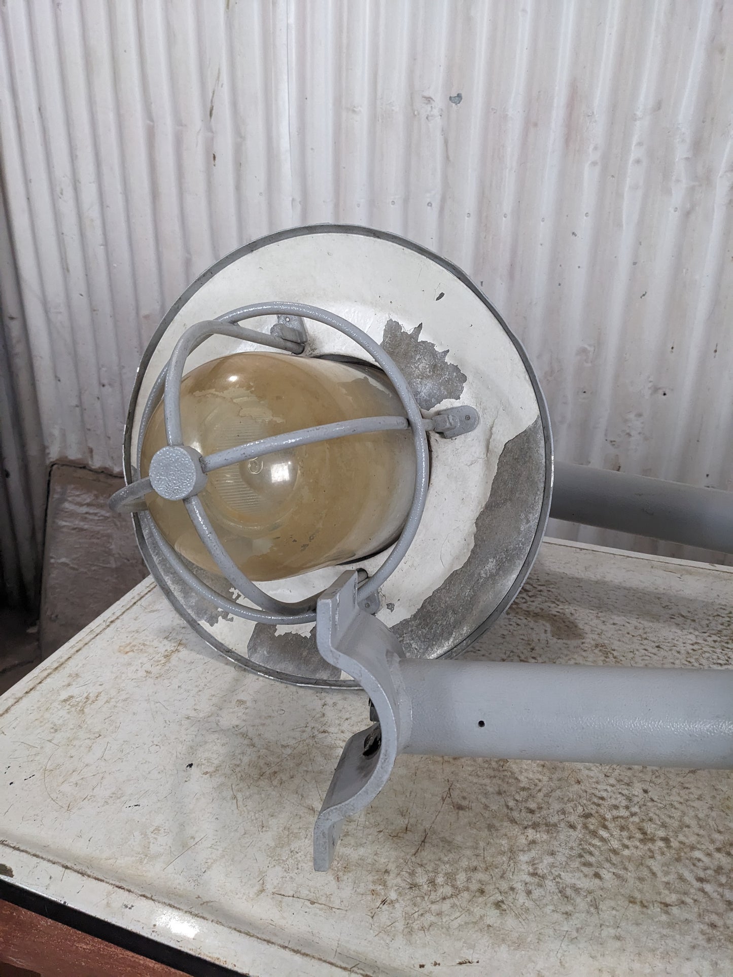 Industrial Factory Caged Lights