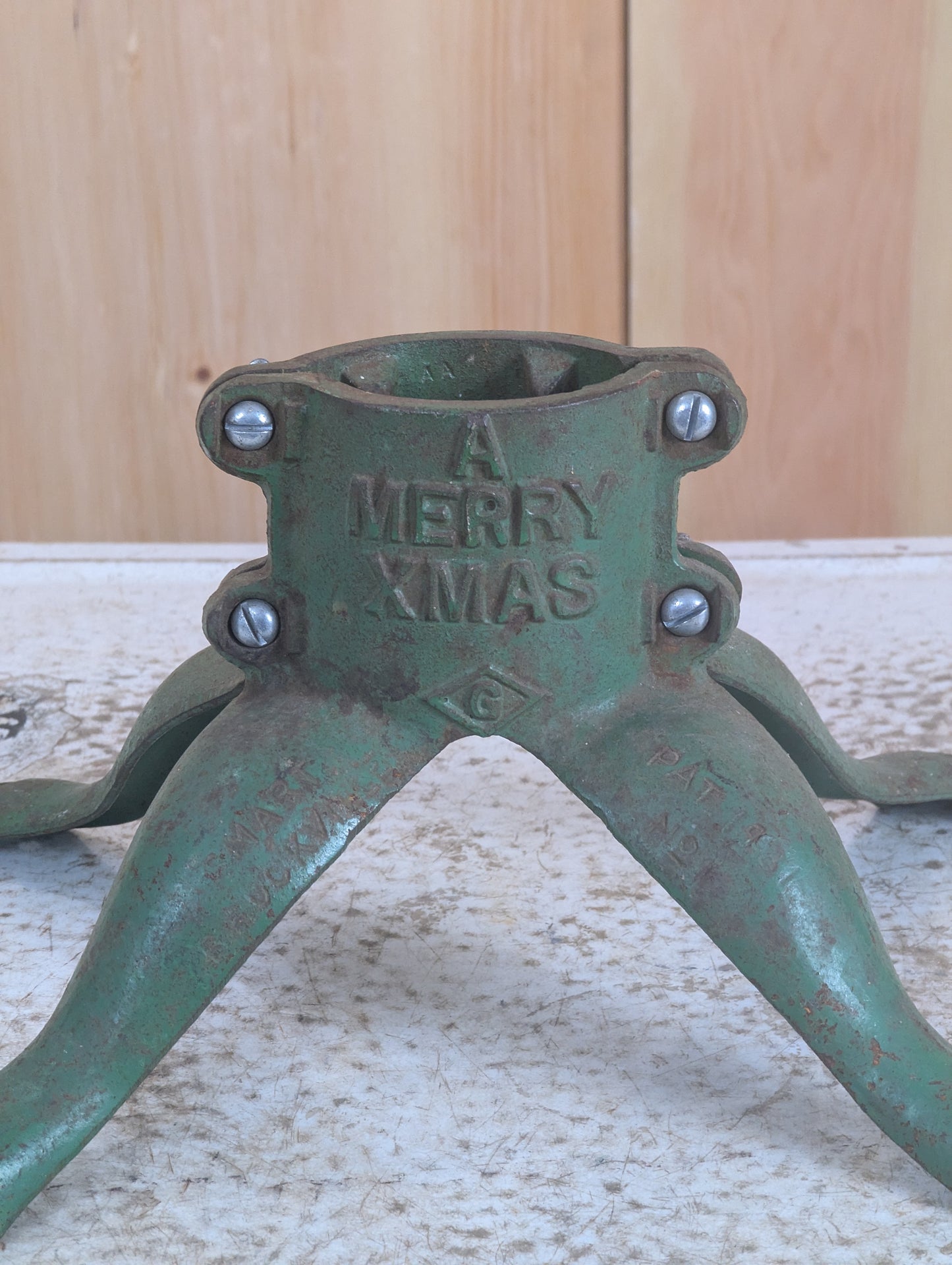 Vintage Smart Brockville Cast Iron Christmas Tree Stand