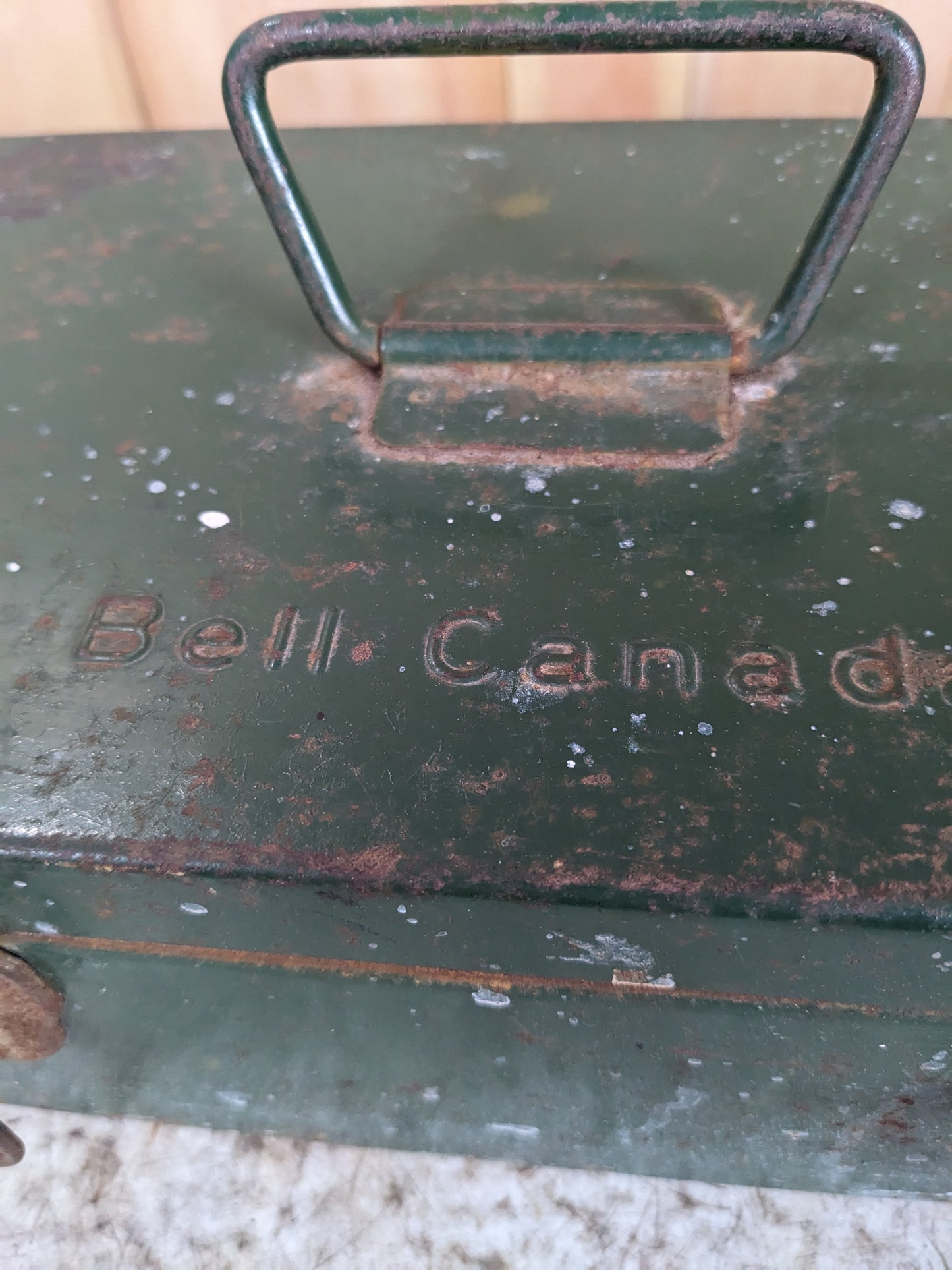 Vintage Bell Canada Metal Box