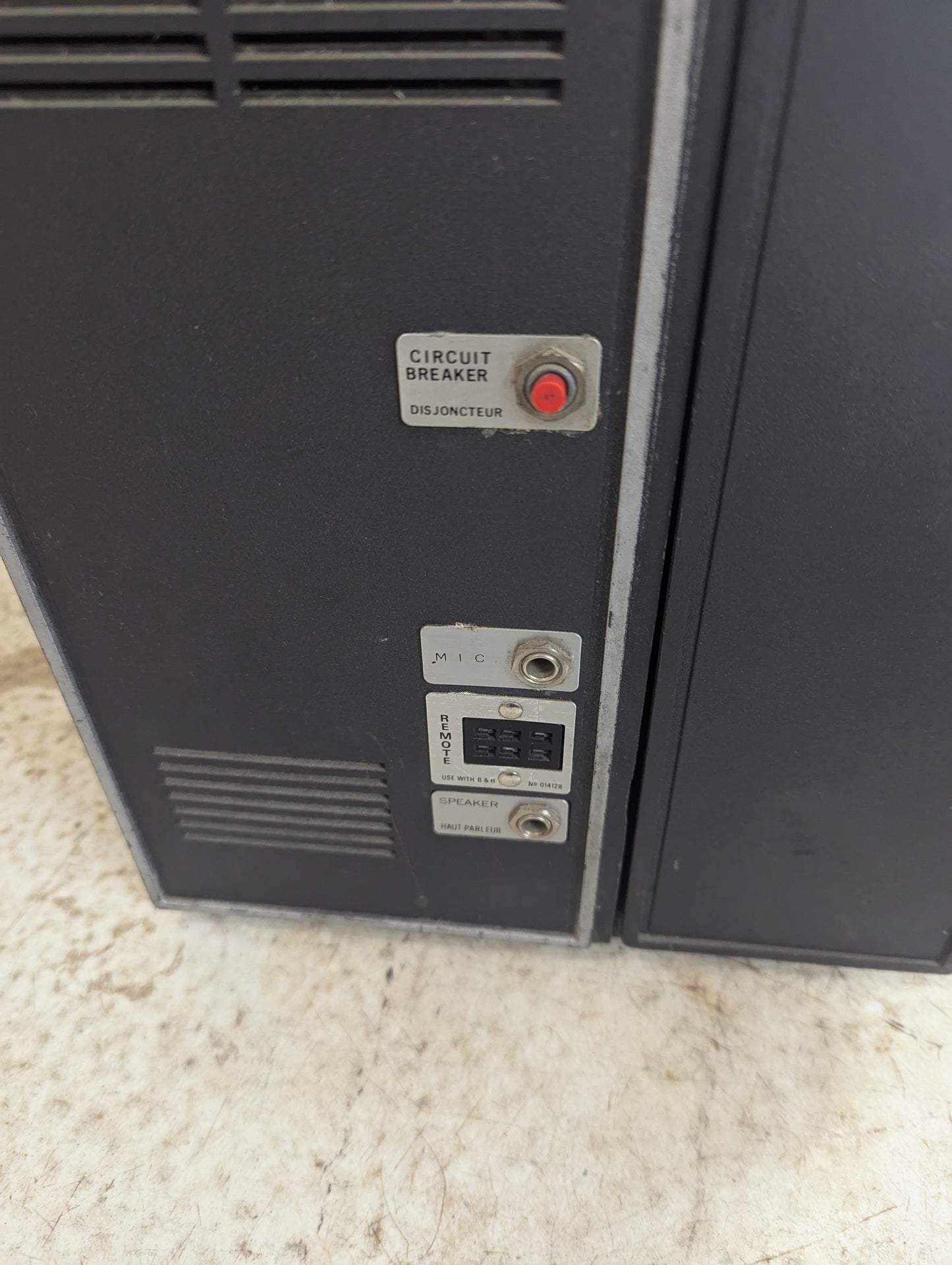 Bell and Howell Sound Film Projector Model 1552 - Needs Belt