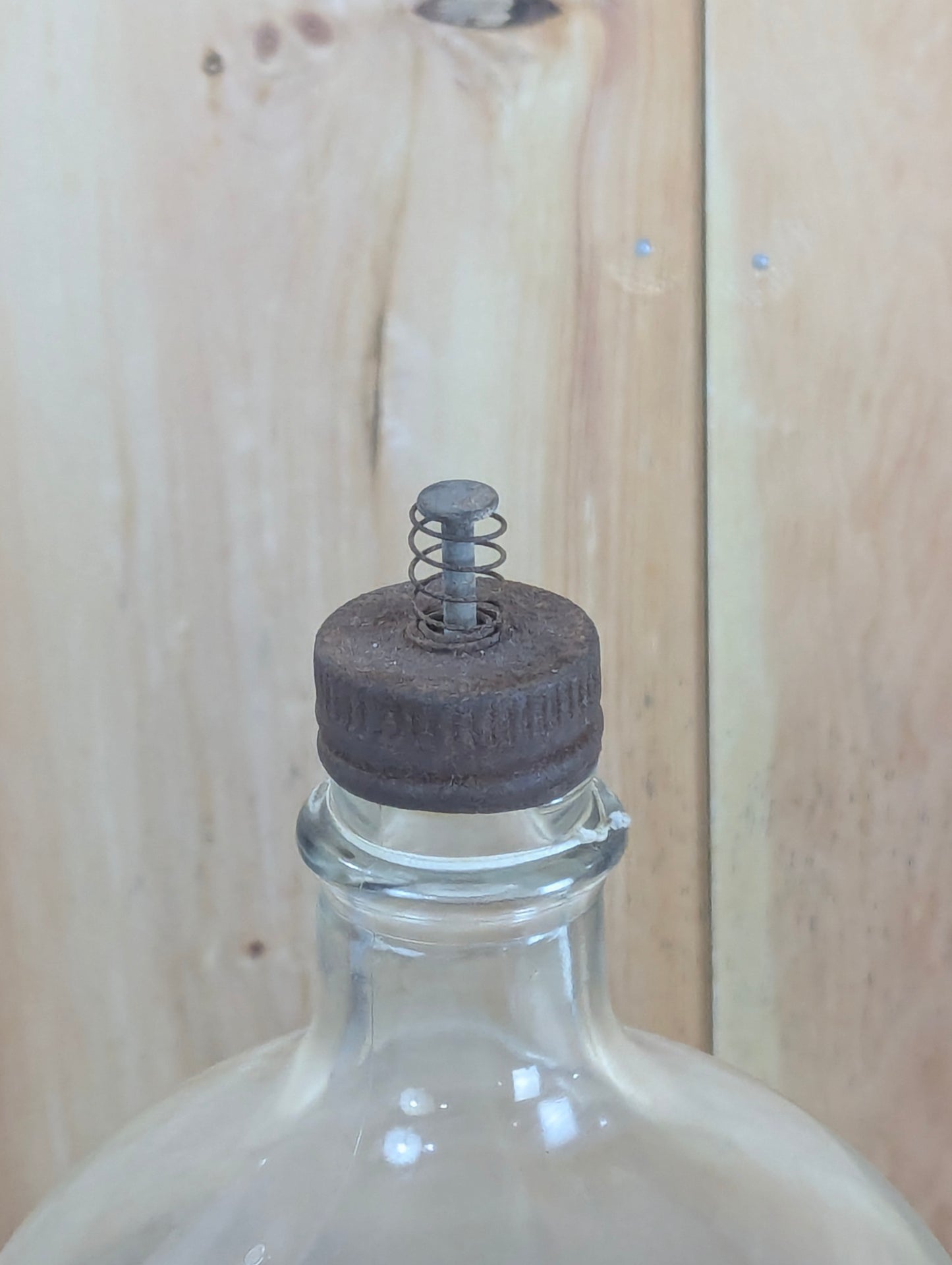 Antique Glass Fuel Jars