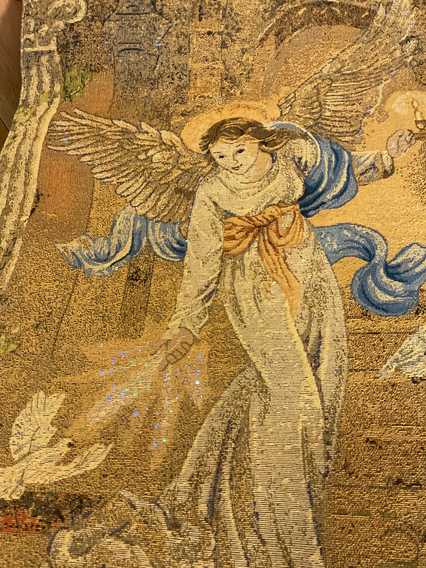 Vintage Angel of Light Wall Decorative Tapestry