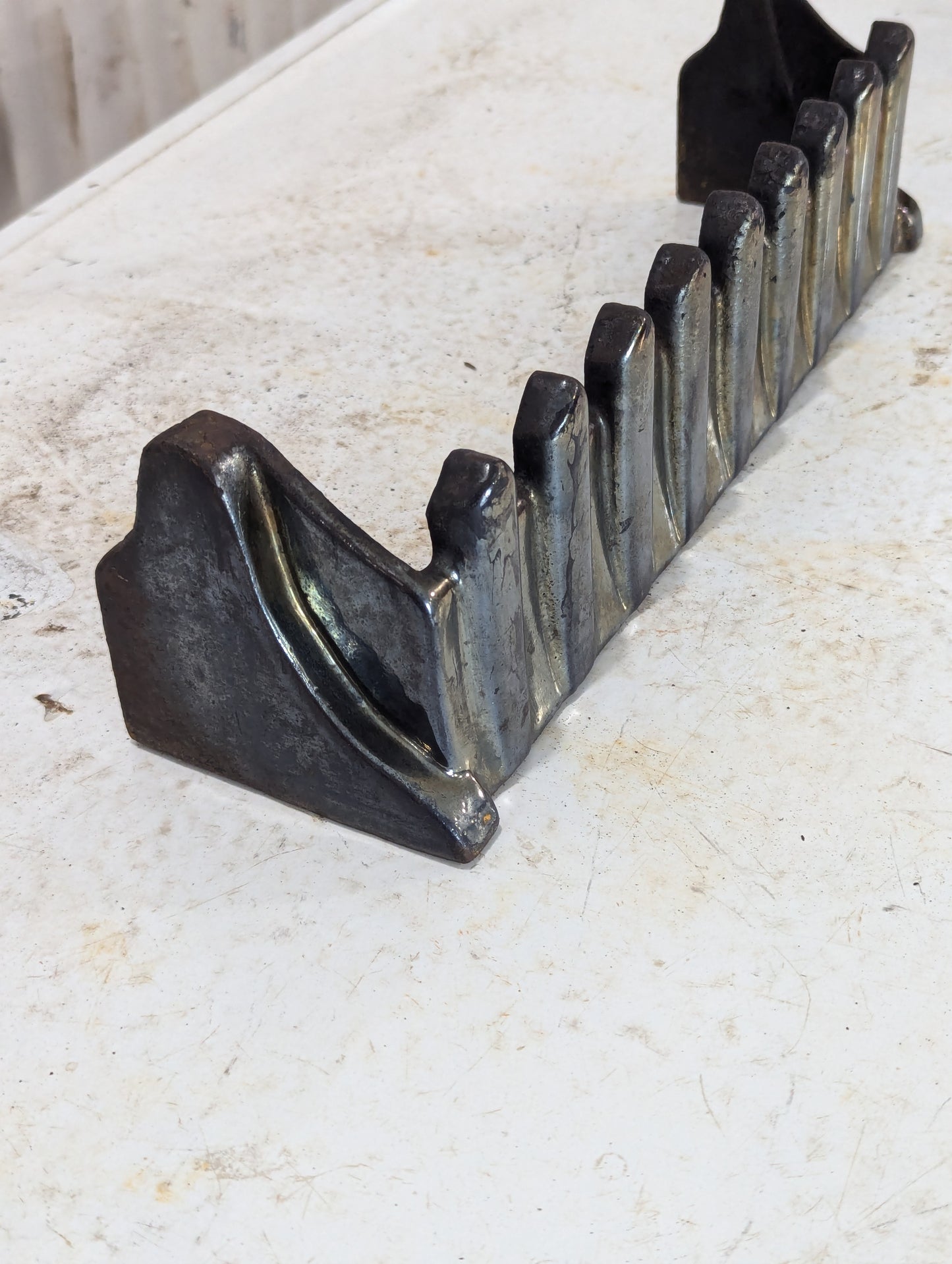 Vintage Cast Iron Fireplace Fret