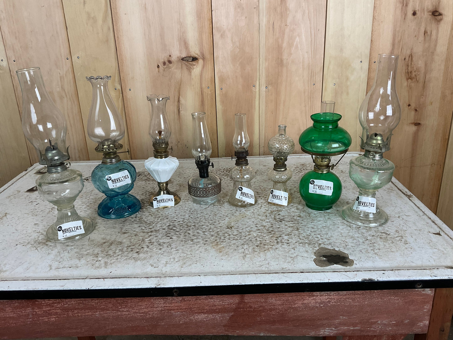 Small Vintage Oil Lamps