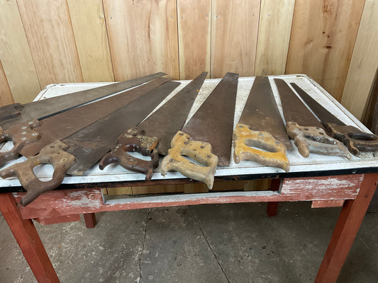 Vintage Hand Saws