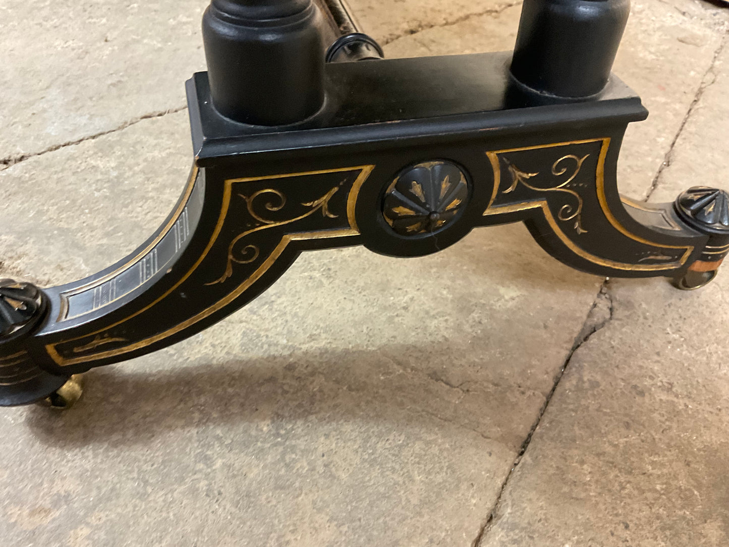 Napoleon III Ebonized Style Coffee Table
