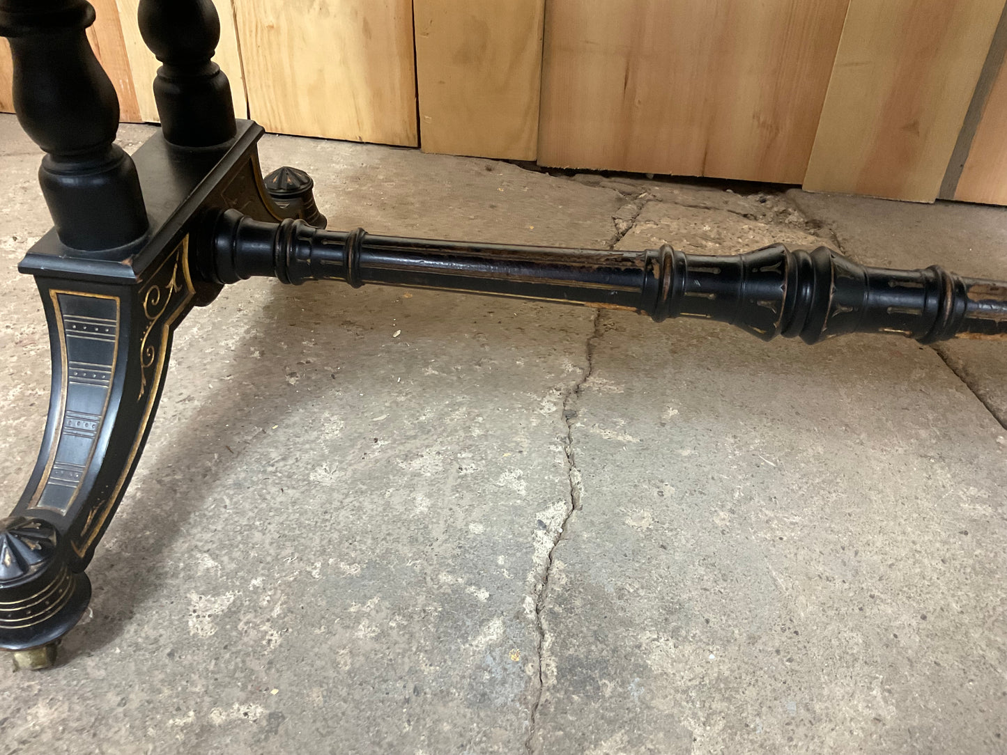 Napoleon III Ebonized Style Coffee Table