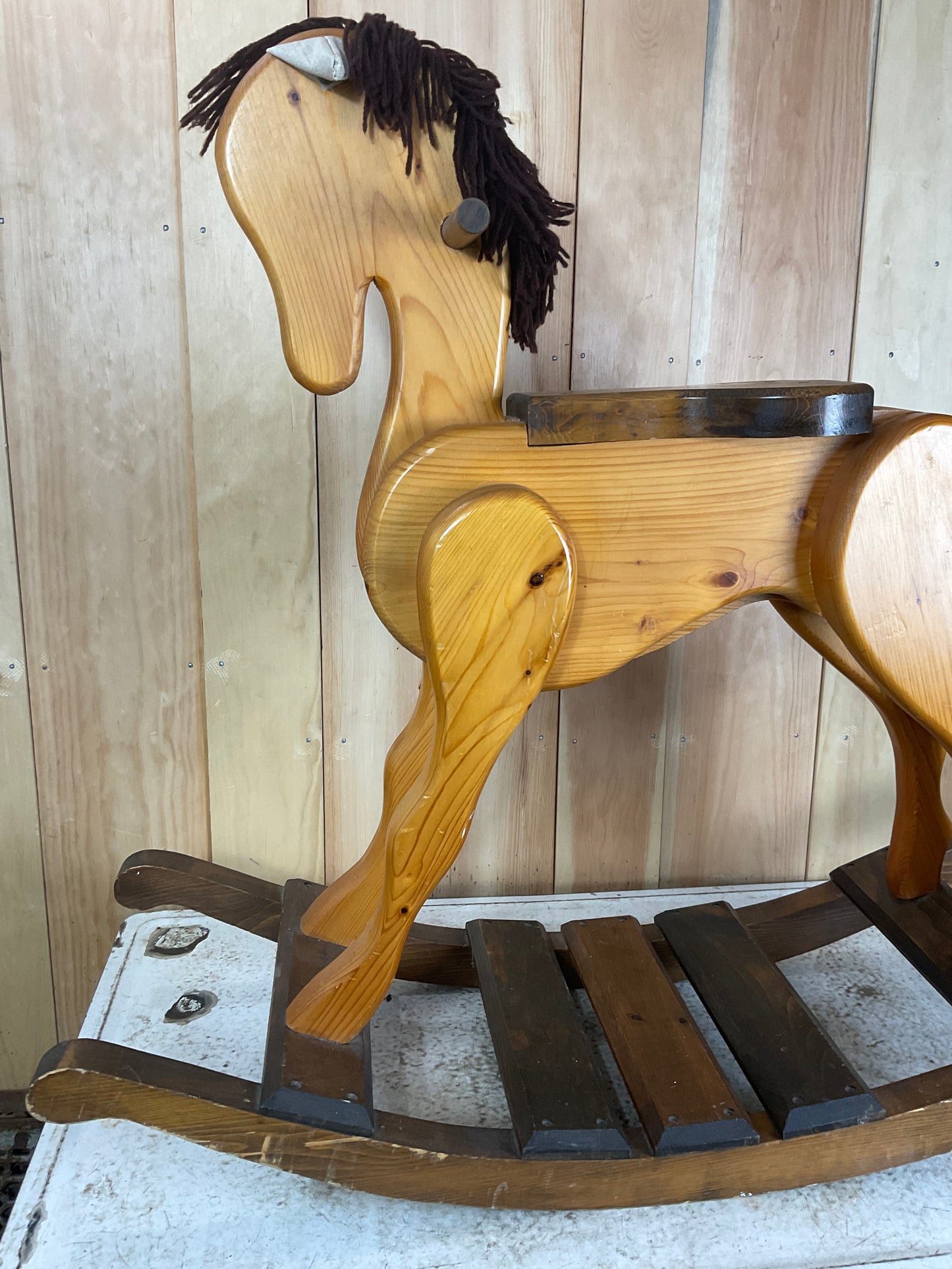 Wooden Rocking Horse