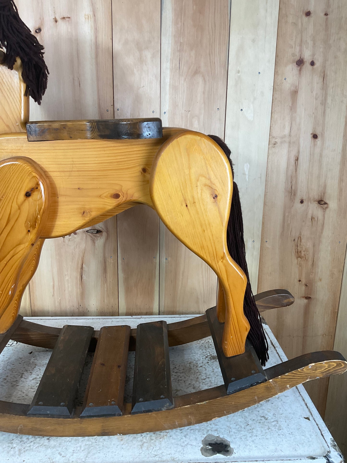Wooden Rocking Horse