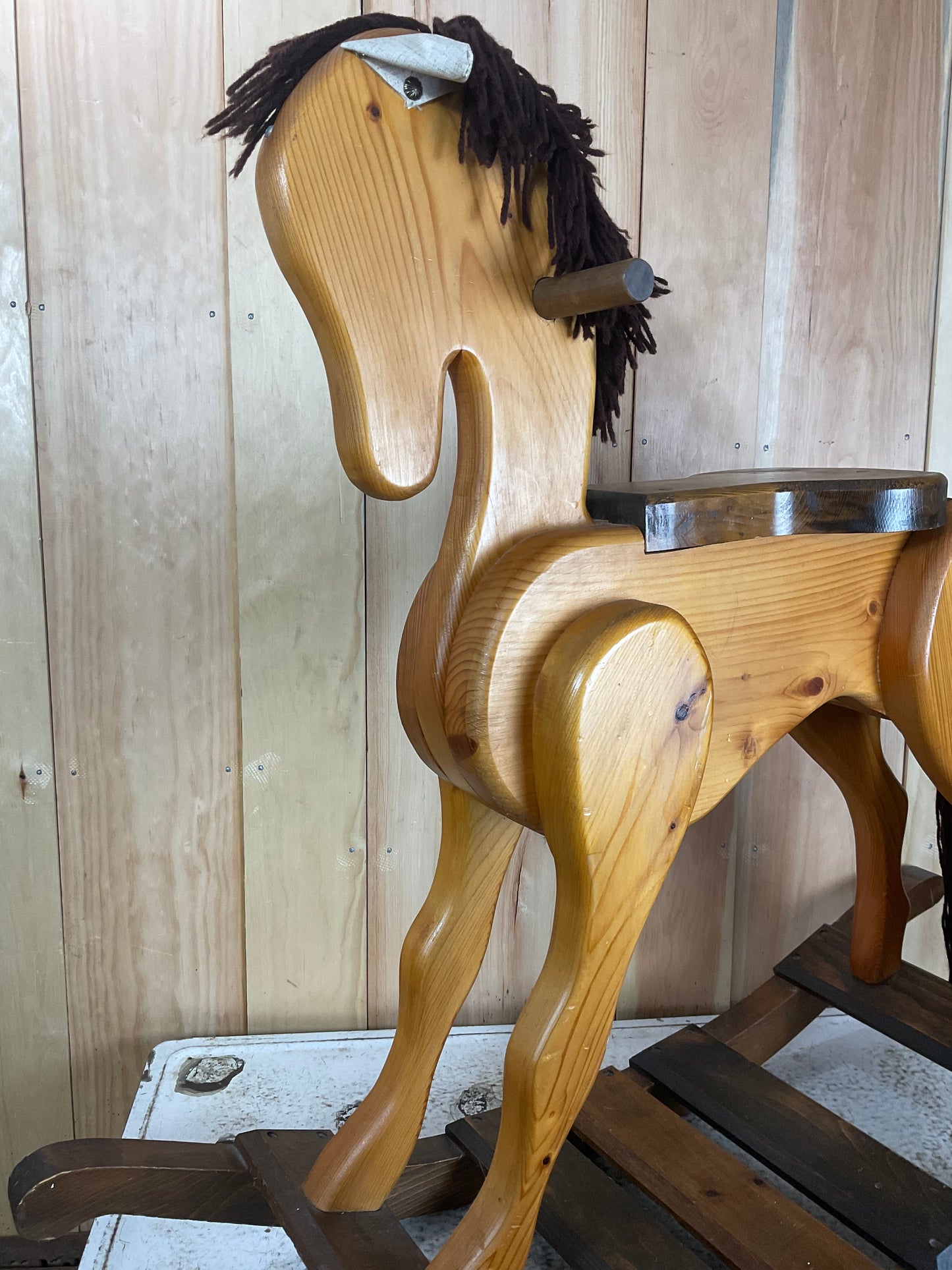 Wooden Rocking Horse