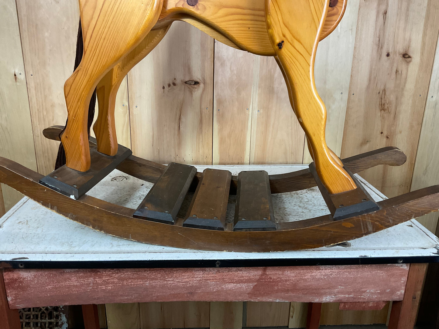 Wooden Rocking Horse
