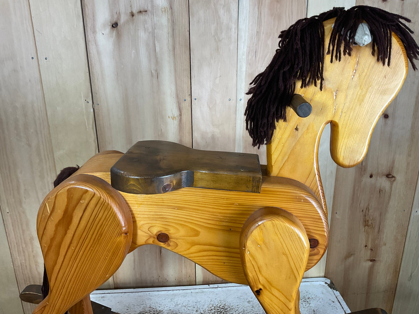Wooden Rocking Horse