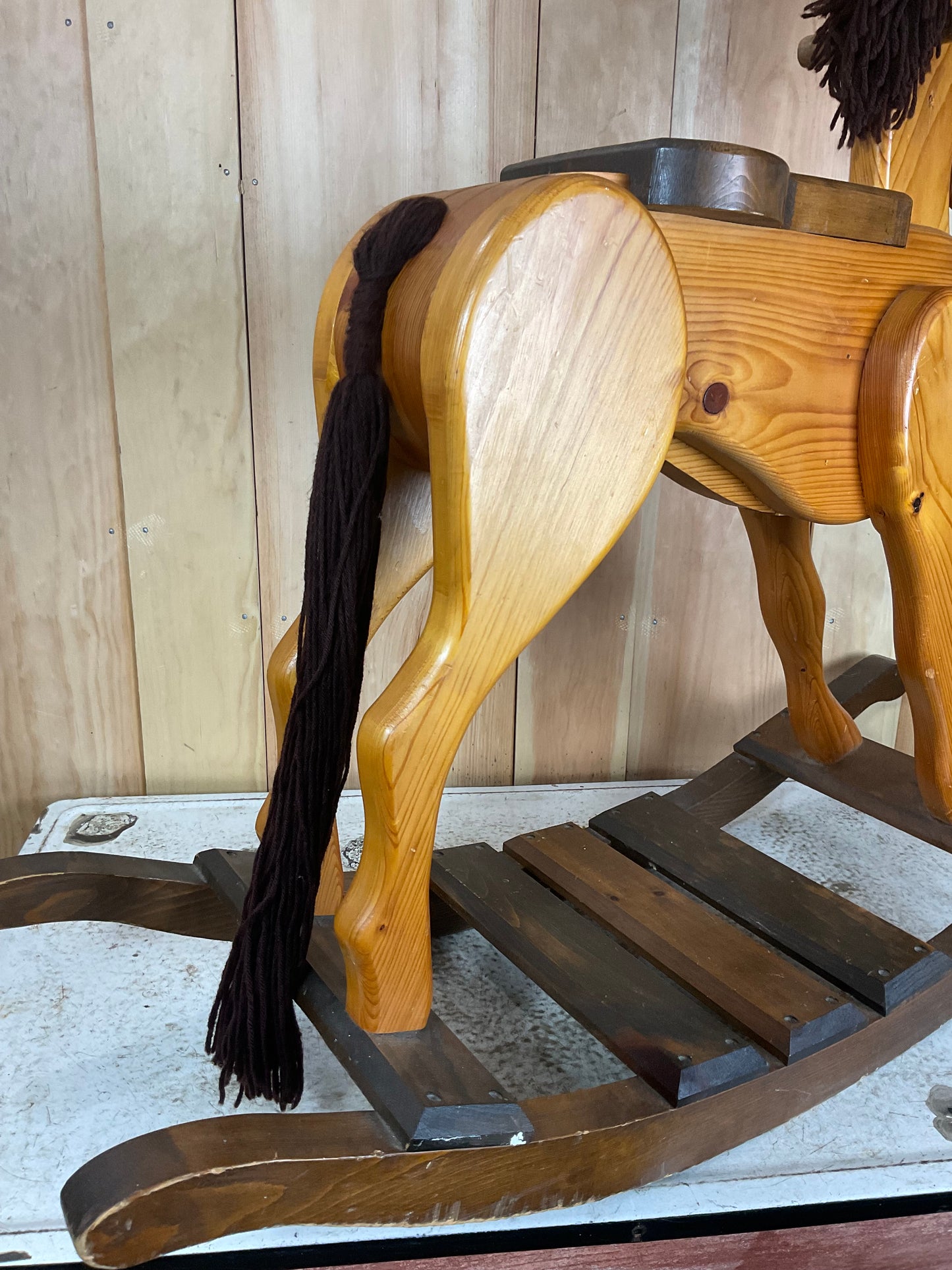 Wooden Rocking Horse