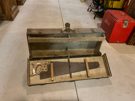 Antique Wooden Tool Box