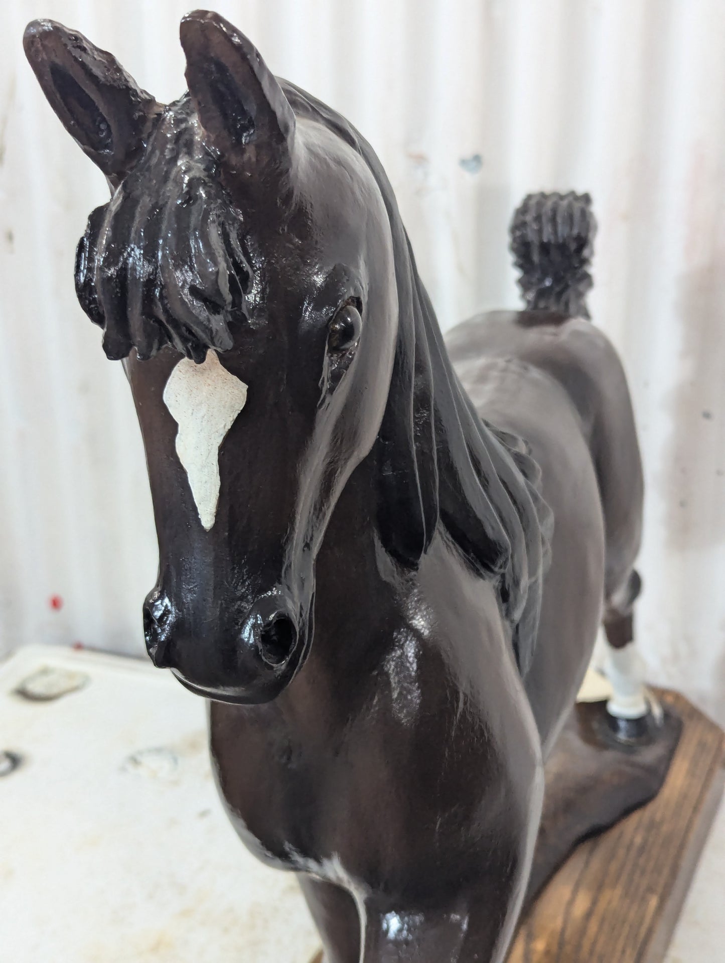 Handcrafted Wooden Horse