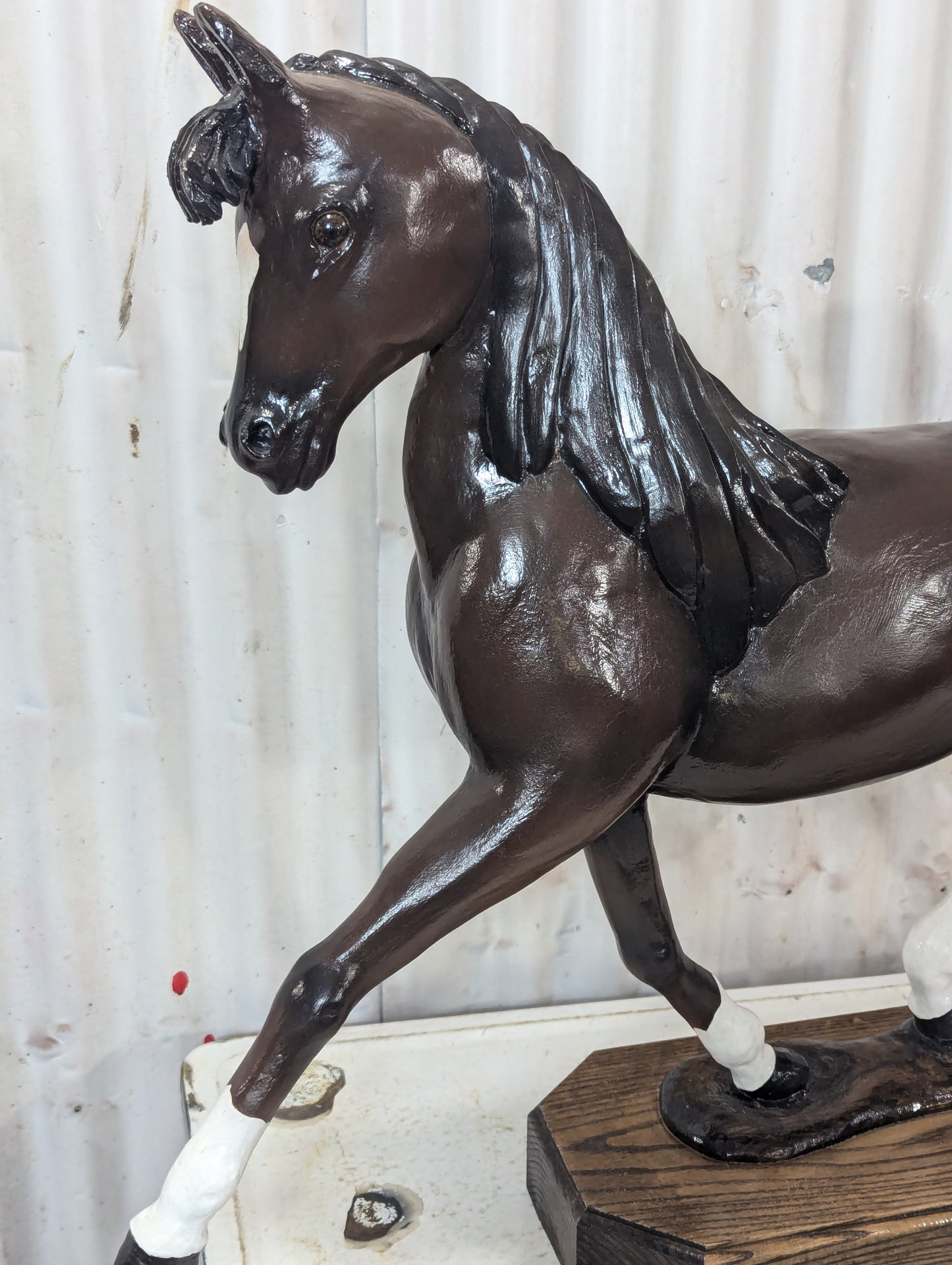 Handcrafted Wooden Horse