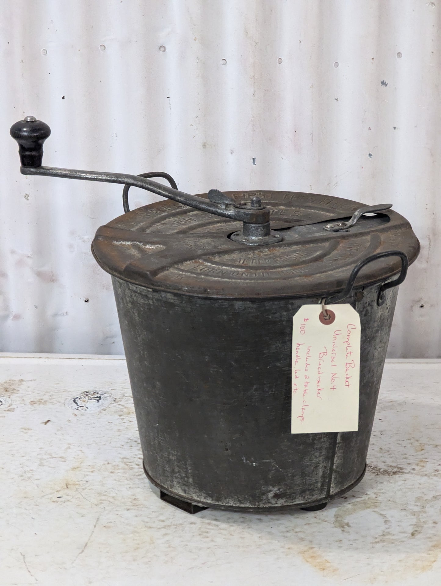 Complete Bucket Universal No. 4 Breadmaker