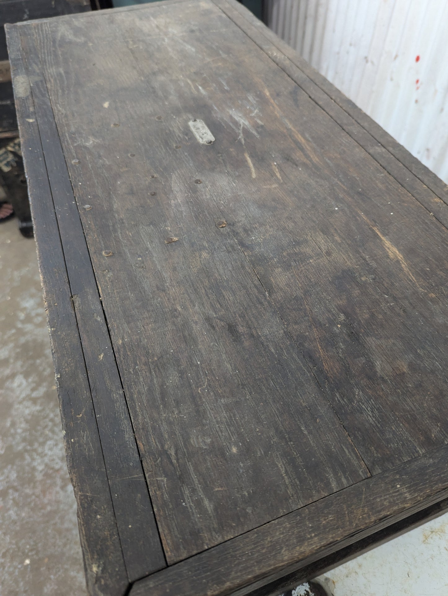 Small Antique Wooden Carpenter’s Trunk
