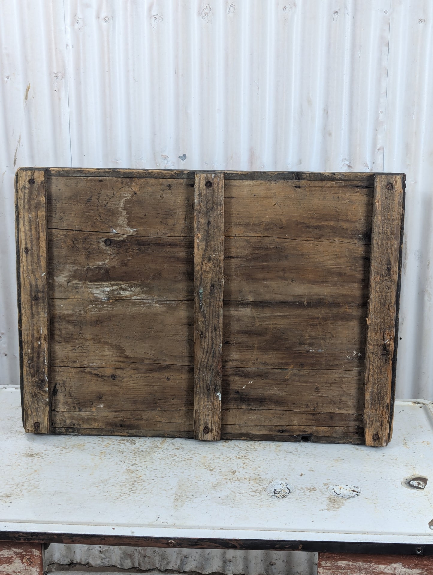 Antique Wooden Steamer Trunk