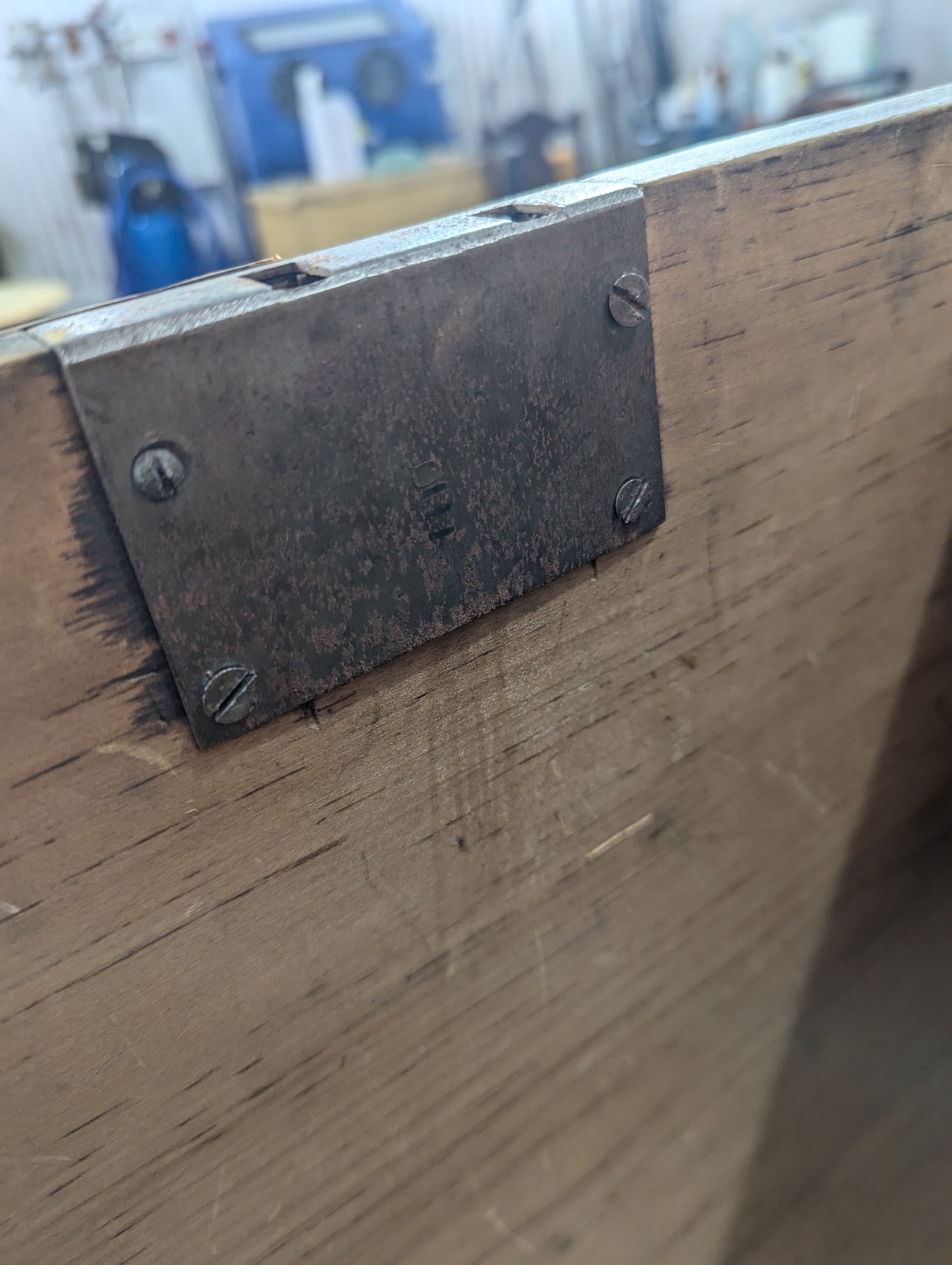 Antique Wooden Carpenter’s Trunk