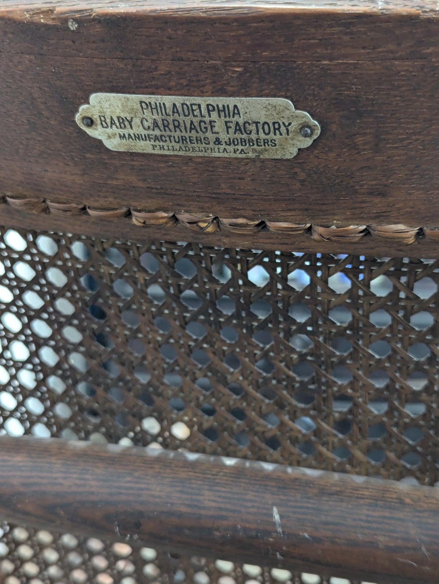 Antique Reclining Wheelchair