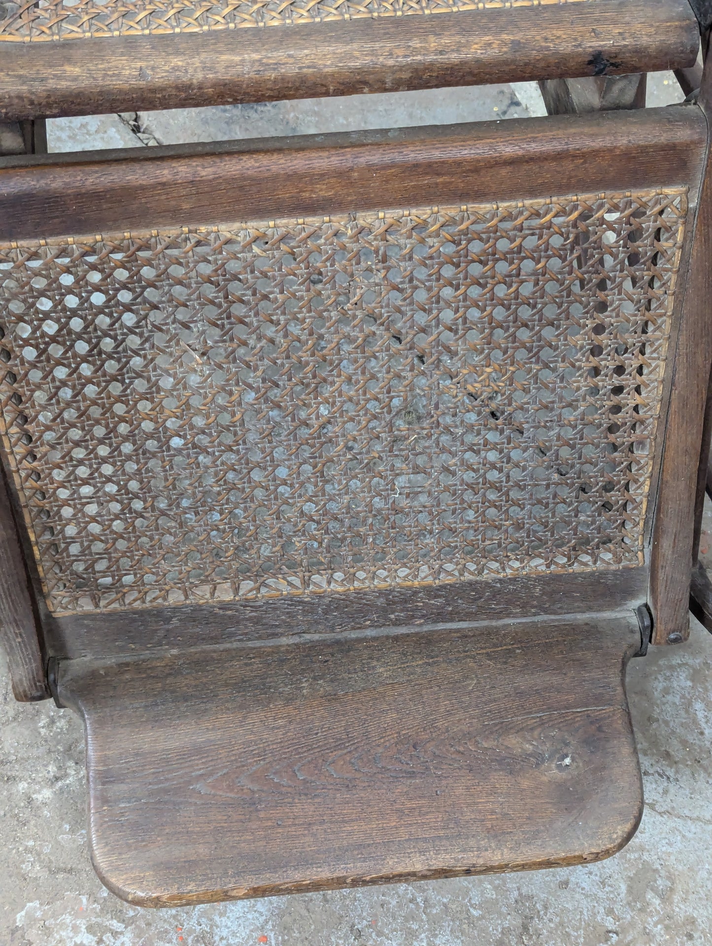 Antique Reclining Wheelchair